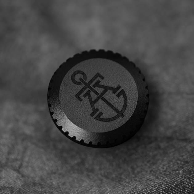 Black Anchor Optic Battery Cap, V2