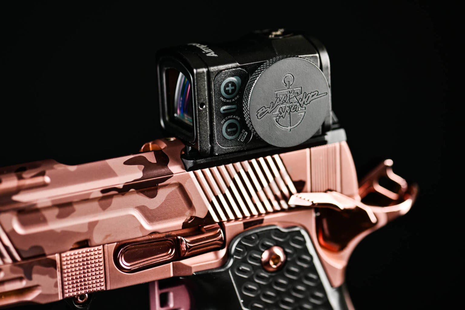 Black Anchor Optic Battery Cap, v3